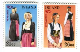 Briefmarken "Tracht". Island.