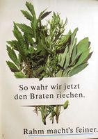 So wahr wir jetzt den Braten riechen.