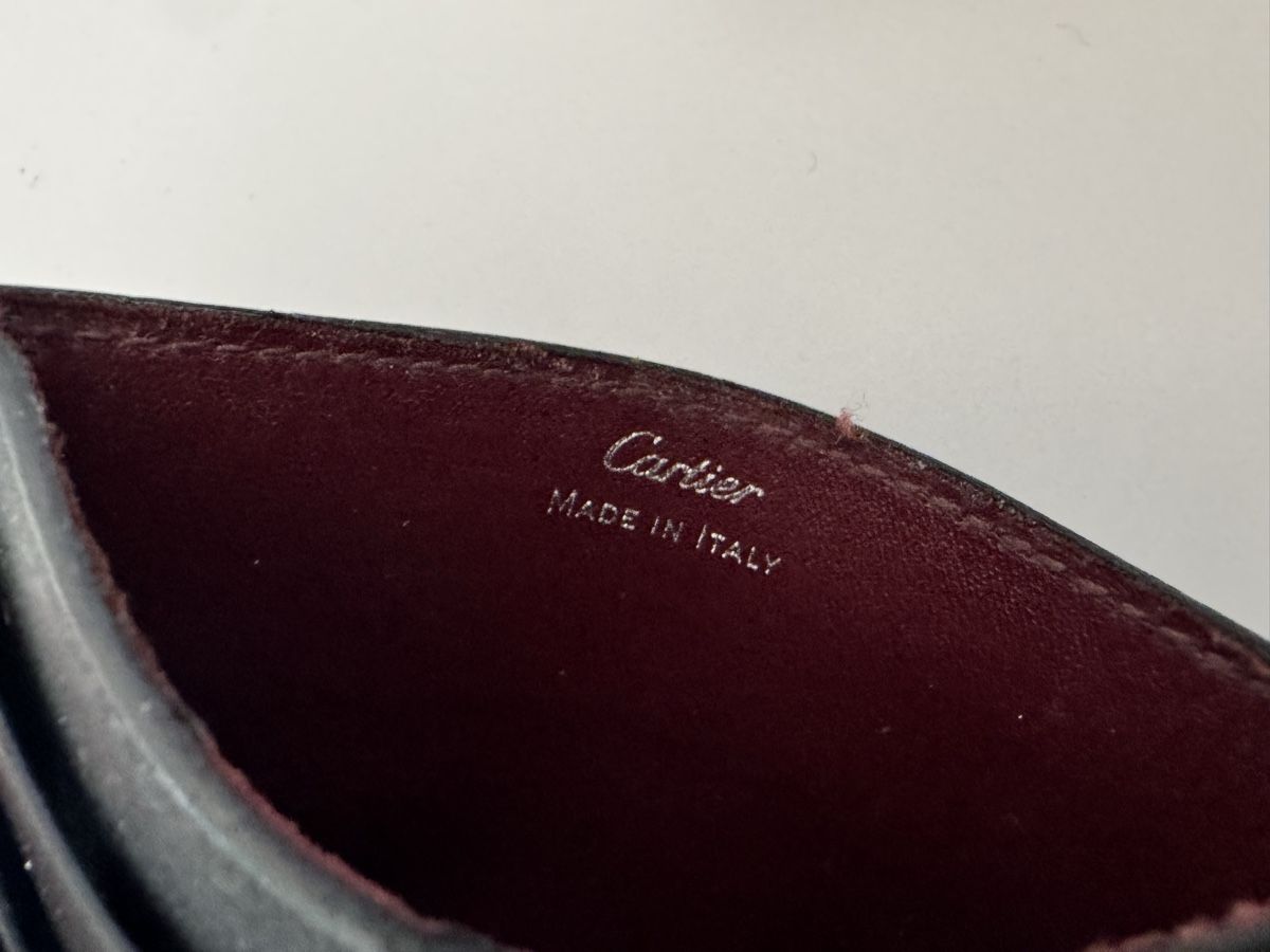 Cartier Brieftaschen: Original CARTIER Kartenetui mit Verpackung – Gebraucht aus Riehen von Frankauf 3