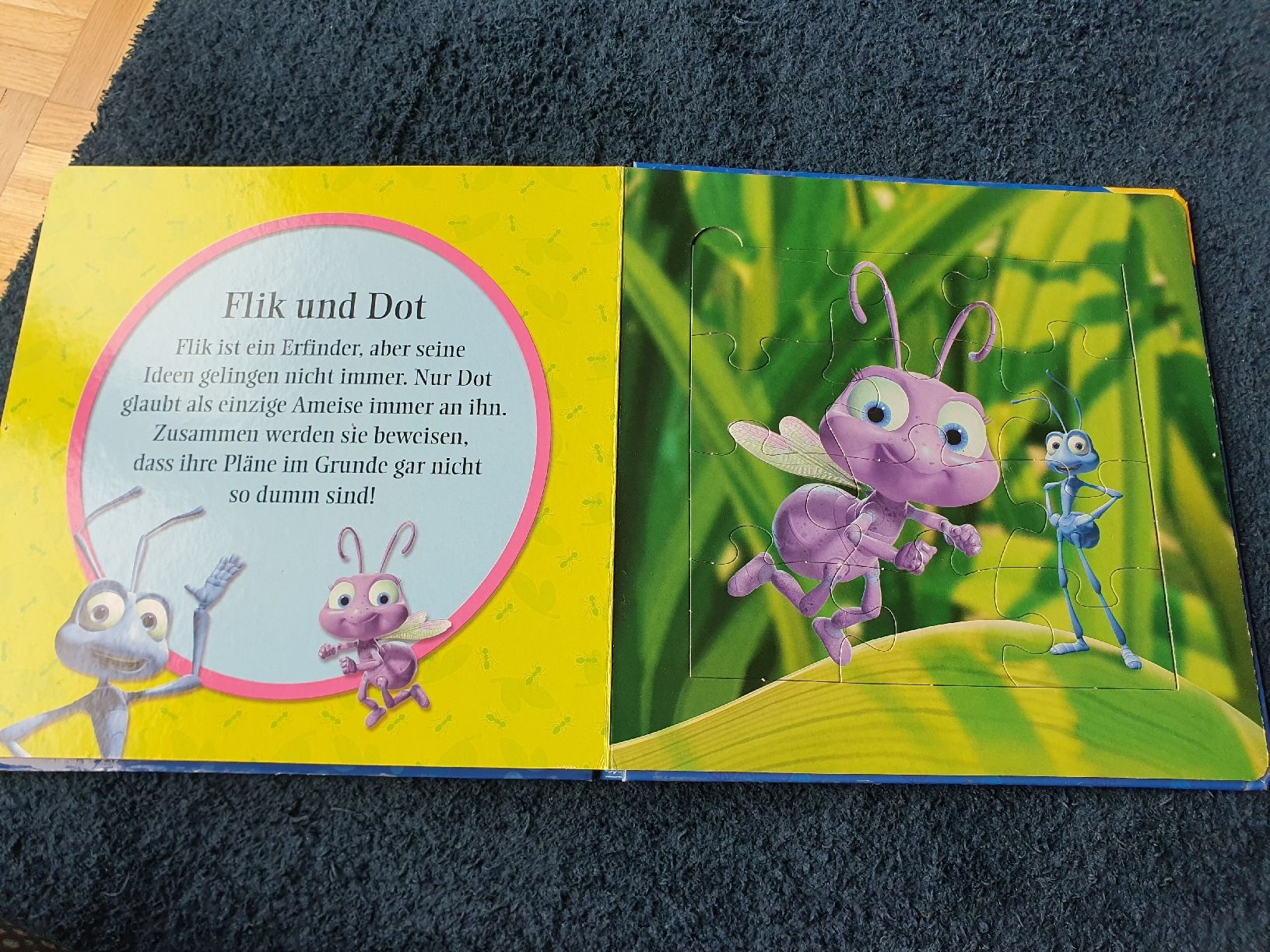 Disney Puzzle: Puzzle Buch, mit 4 Puzzel, Disney Pixar – Usato da Zürich venduto da cha_bfl5 4