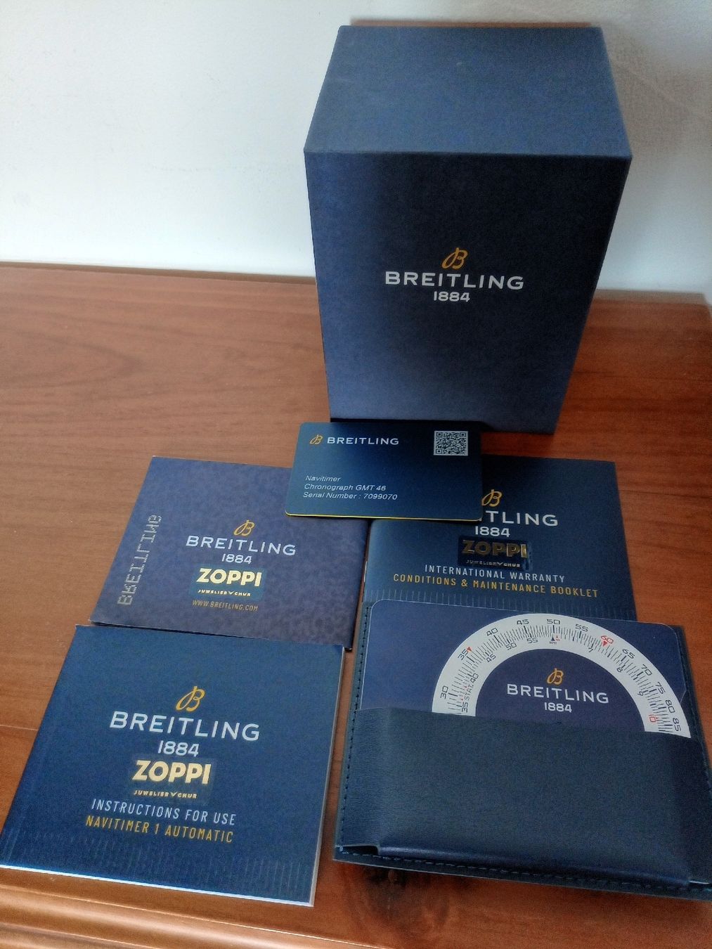 Breitling Orologi: Breitling Navitimer  GMT 46 – Nuovo (secondo la descrizione) da Disentis-Muster venduto da Bix03 3