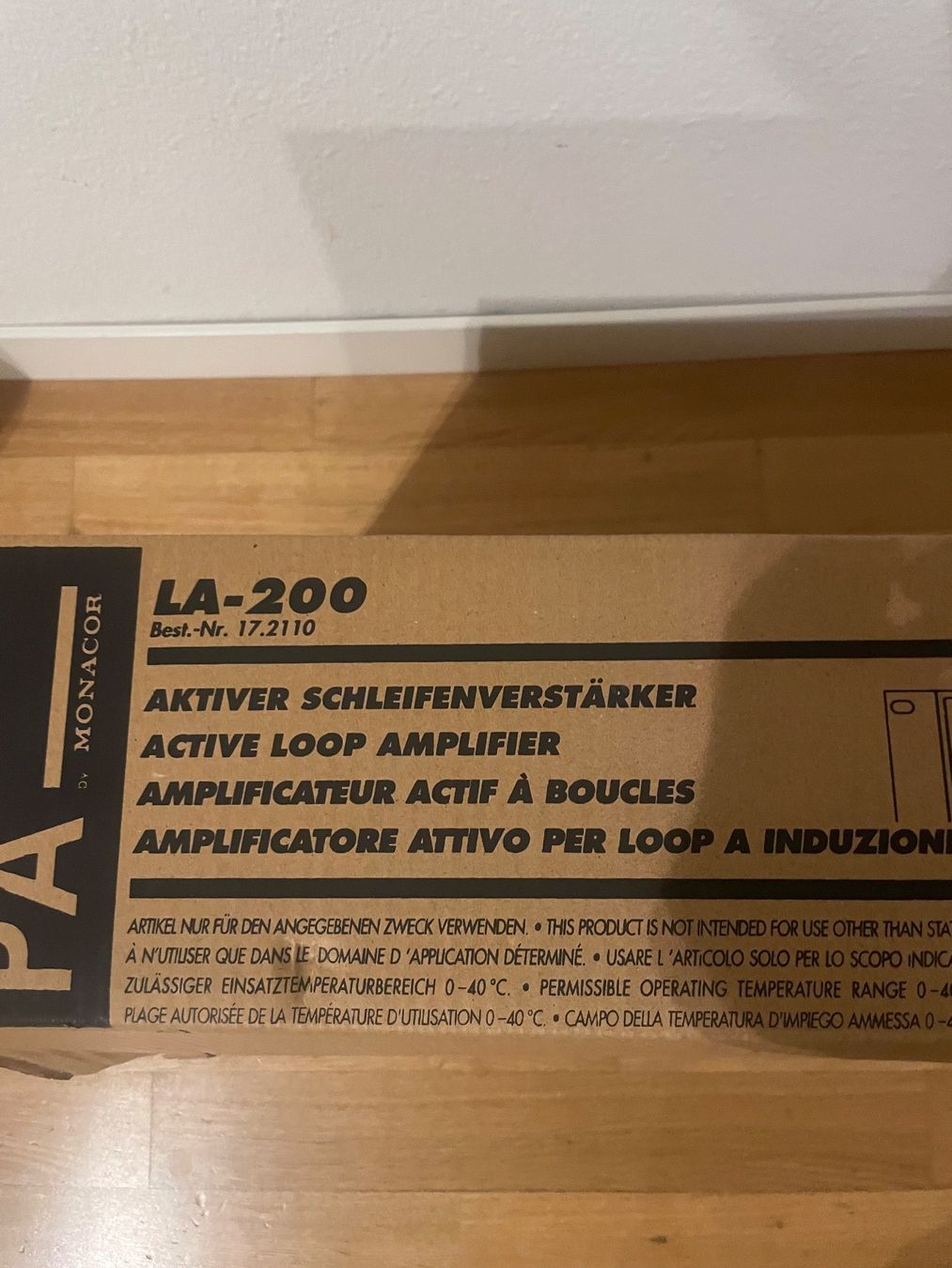 Monacor Amplificatori: Monacor LA-200 High End Verstärker – Usato da Zürich venduto da beli_30 3