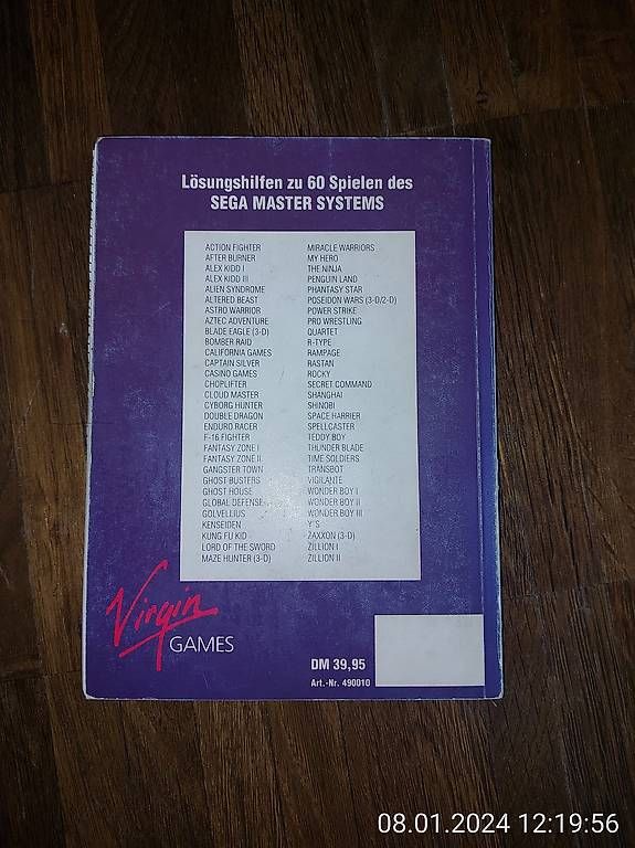 Libri: Sega Tipps und Tricks 1 – Usato da Bäch SZ venduto da Retroandy 1