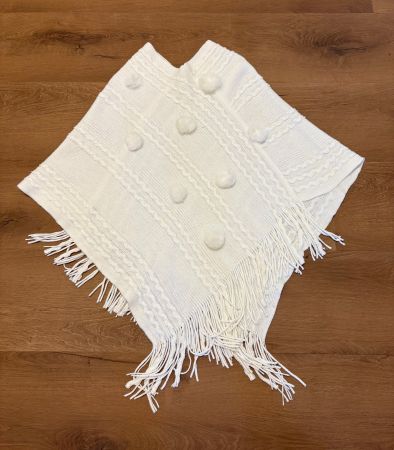 Neu Damen Poncho / Pullover