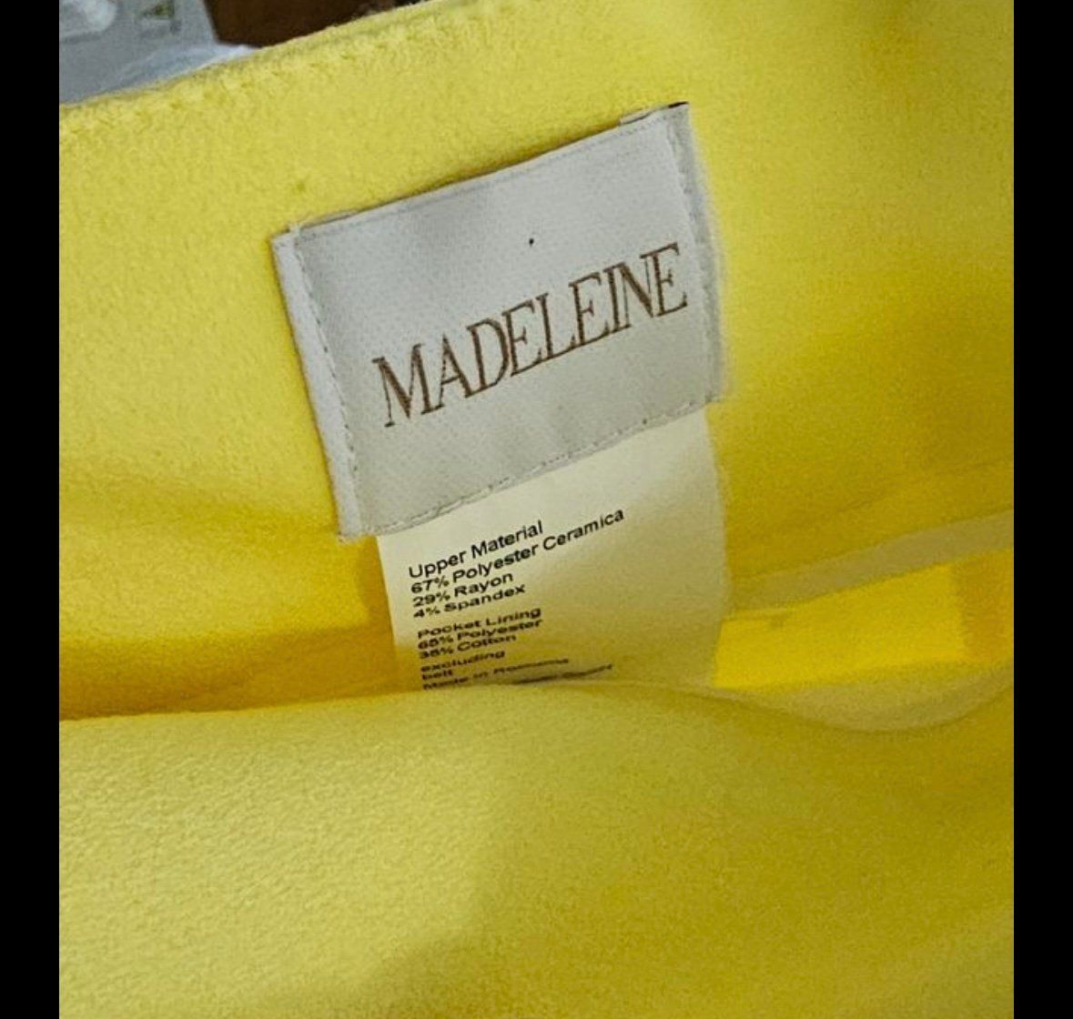 Madeleine Pantaloni: Madeleine leicht fliesende Hose Gr. 40 – Nuovo (secondo la descrizione) da Lamone venduto da Rfiero 1