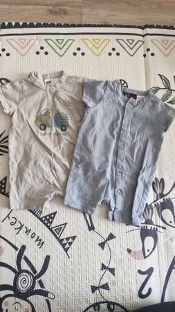 Baby Strampler Set H&M Kurzarm Rampers