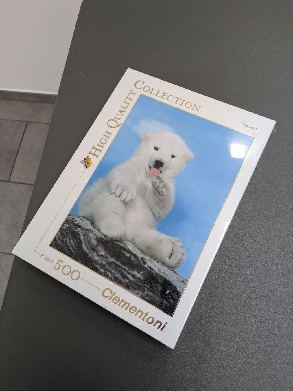 Clementoni Puzzles: Puzzle Clementoni Eisbär 500 Teile - Originalverpackt – Neu und originalverpackt aus Henggart von marcosuesstrunk