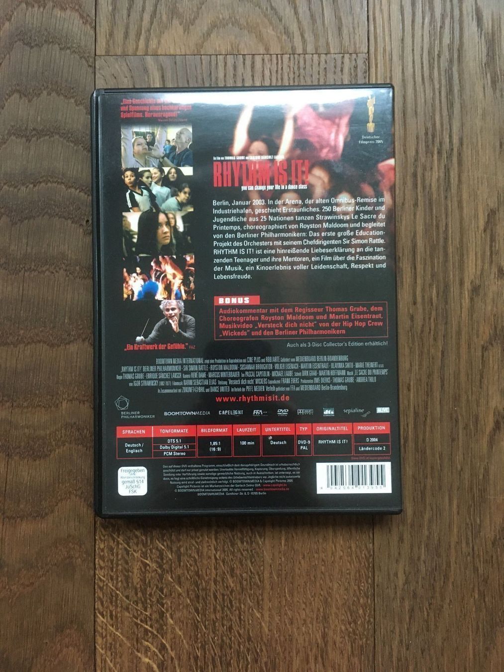 Alle DVDs: Rhythm is it! - DVD – Gebraucht aus Affoltern am Albis von Blackrhythm 1