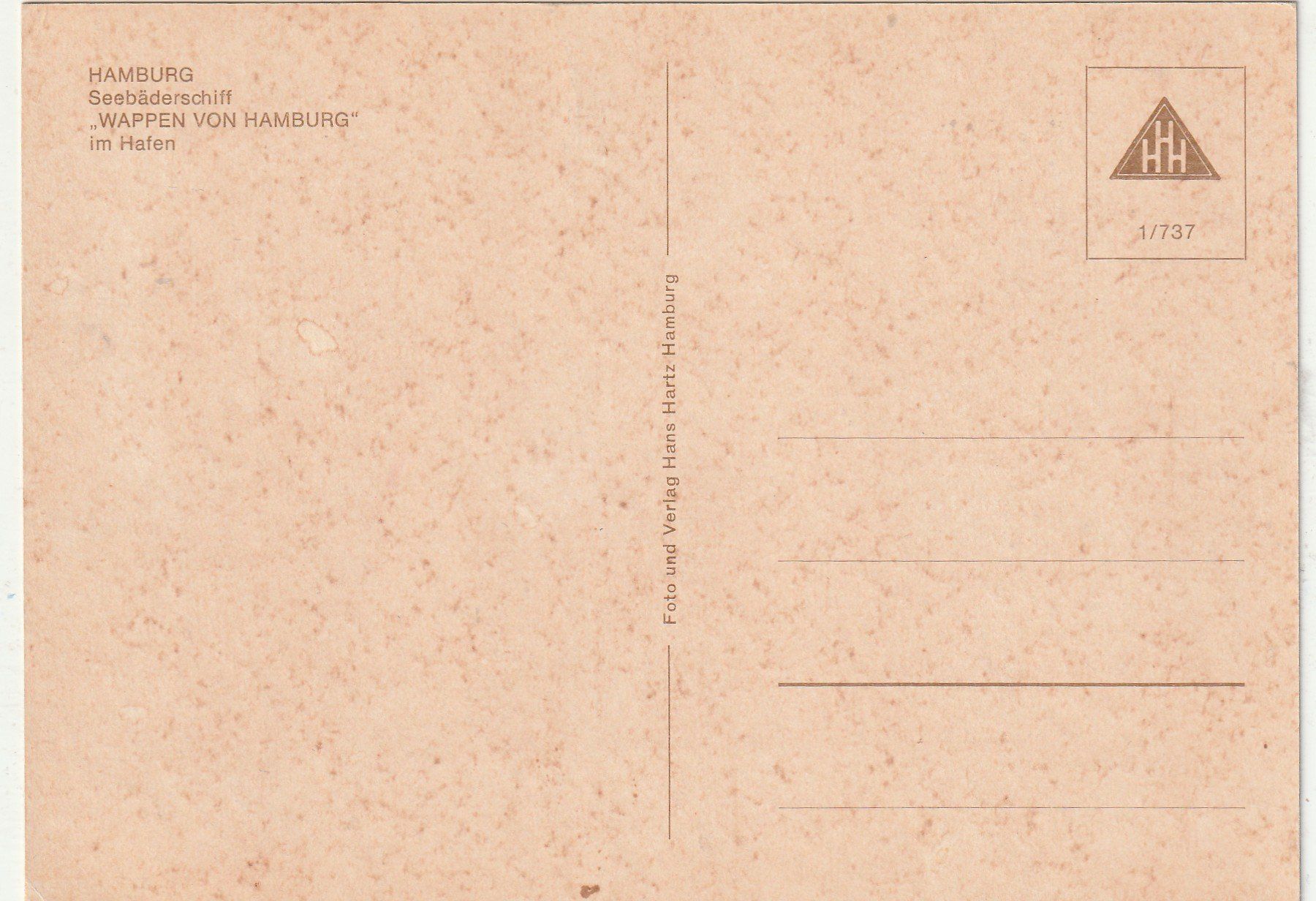Cartoline postali: Hamburg Schiff bei Navht – Usato da Lumbrein venduto da made02 1