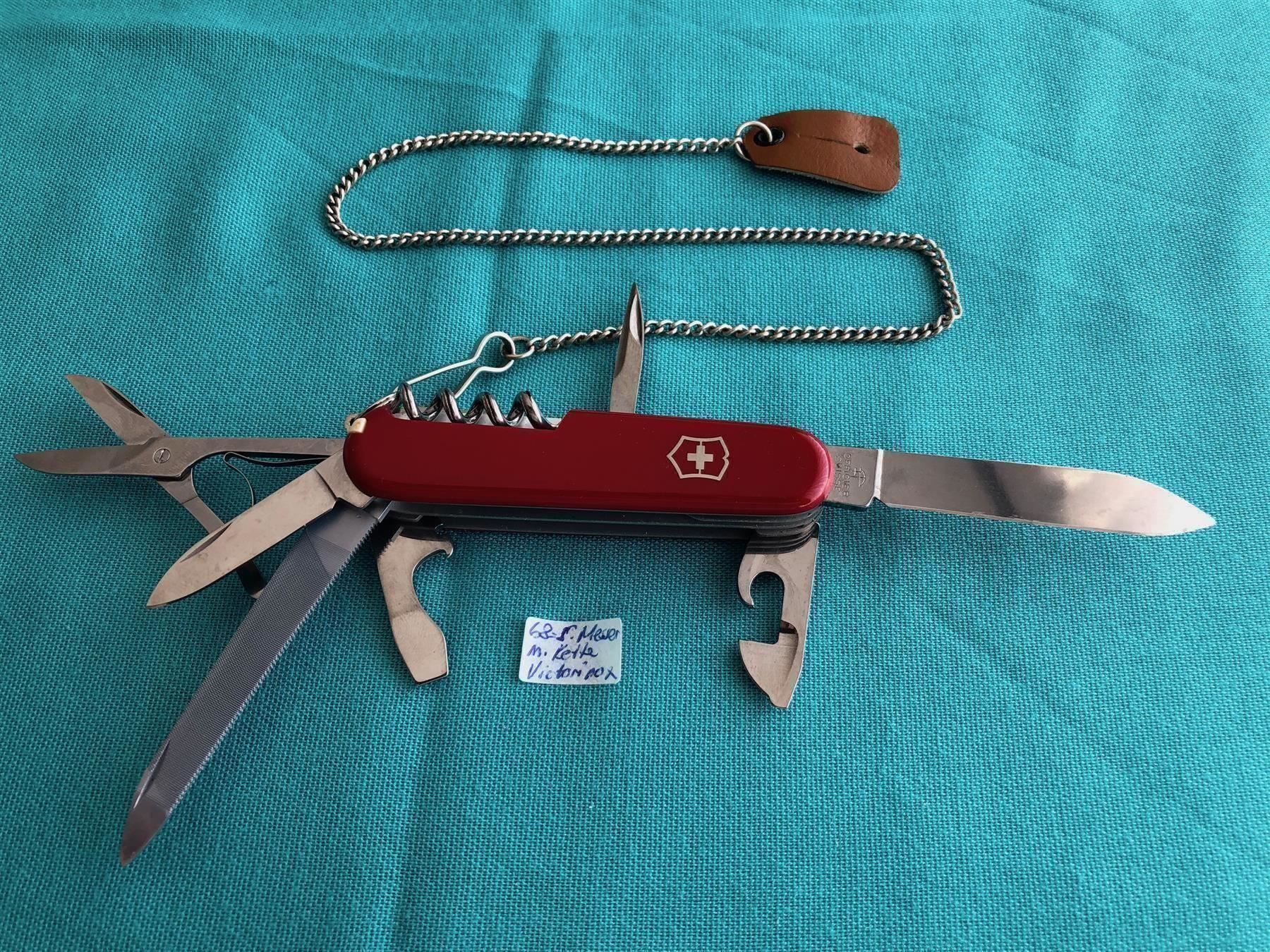 Coltelli tascabile: Schweizer VICTORINOX Armee Messer, Kette – Usato da Steinhausen venduto da Super05 9