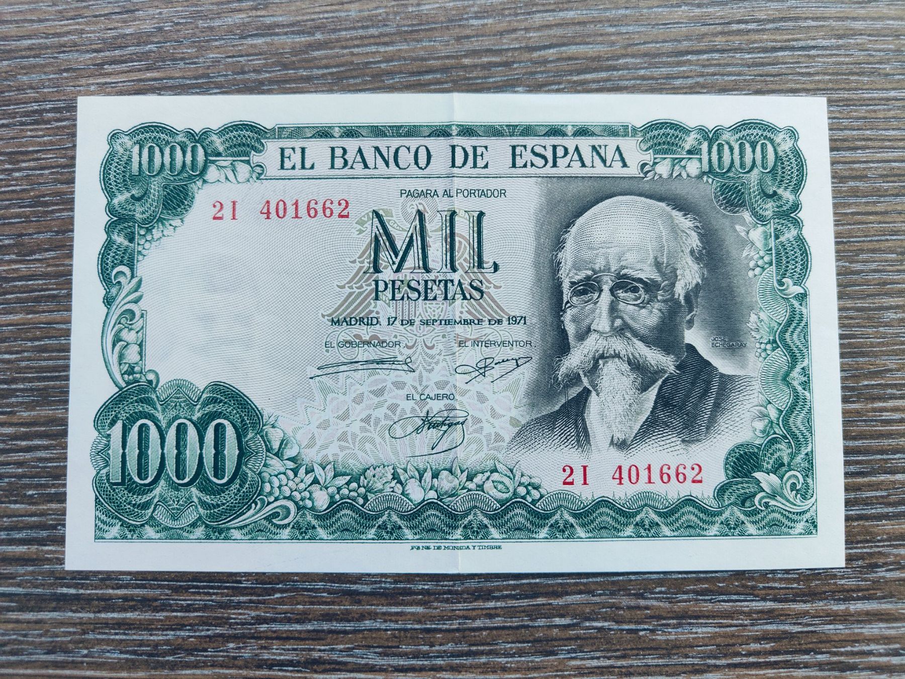 Banconote: Spanien 1'000 Pesetas 1971 !!!!! – Usato da Flaach venduto da Lonzo99