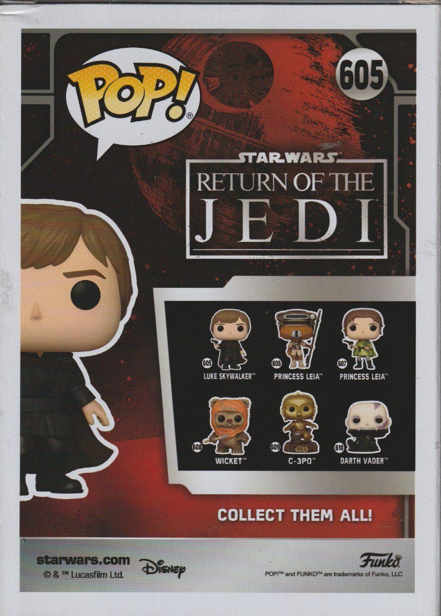 Funko Statuette: FUNKO POP!  STAR WARS 605 LUKE SKYWALKER  BOBBLEHEAD – Nuovo (secondo la descrizione) da Vezia venduto da Aquarius_Age 2