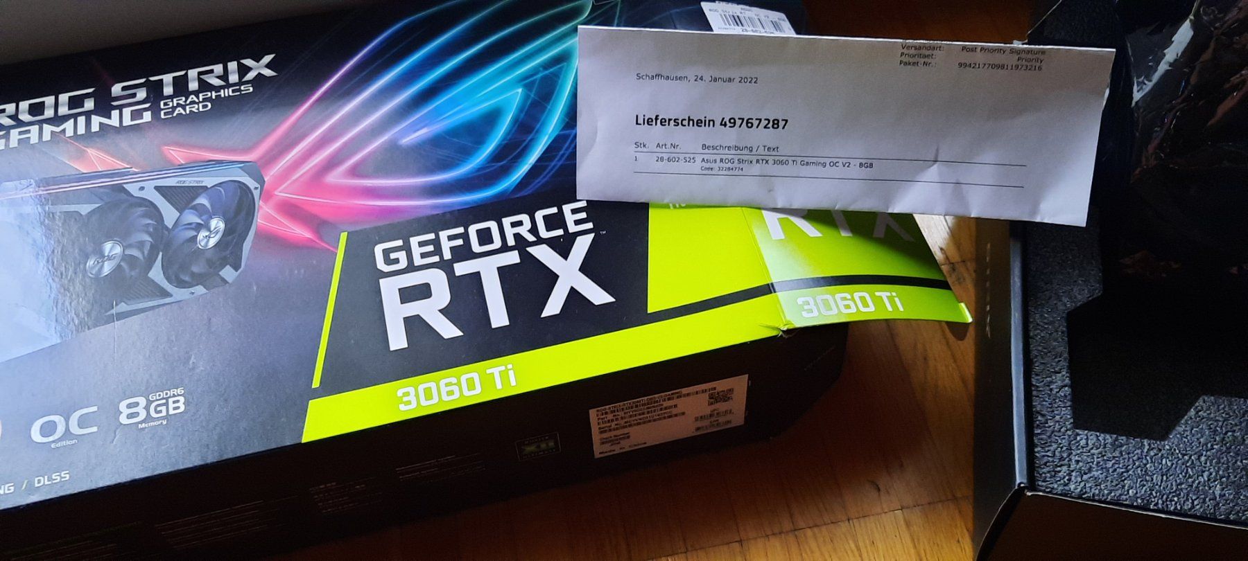 Asus Grafikkarten: Asus ROG Strix RTX 3060 ti OC 8G – Gebraucht aus Lausanne von DubiLetto 4