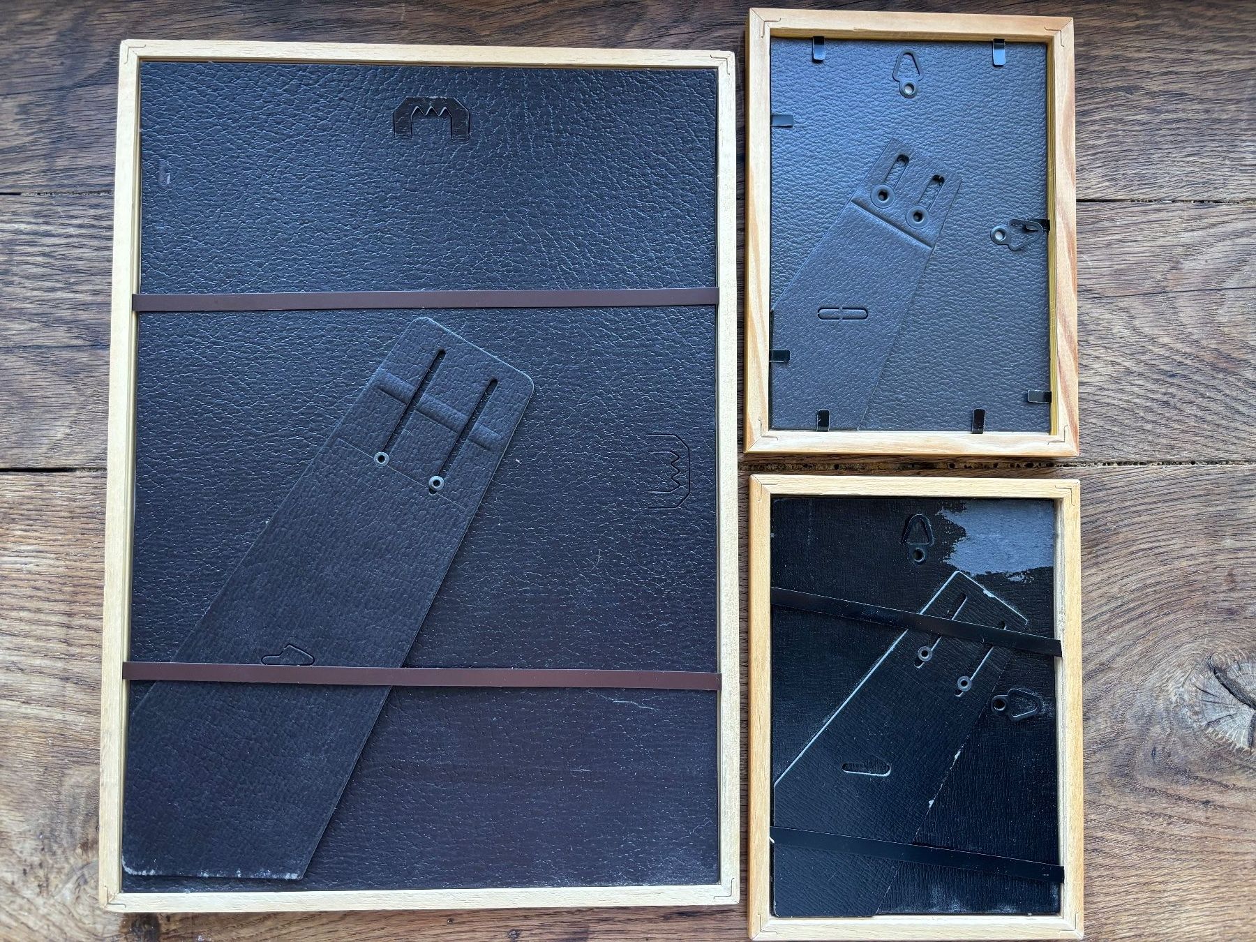 Cornici: 3 Vintage Bilderrahmen Set Holz – Usato da Horgen venduto da uge_pd5p 1