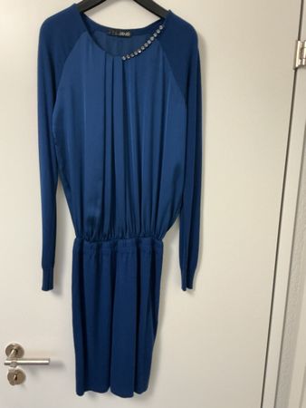 LIU.JO Kleid, Gr. 42 (38 CH) Blau, neuwertig, Herbst, Winter