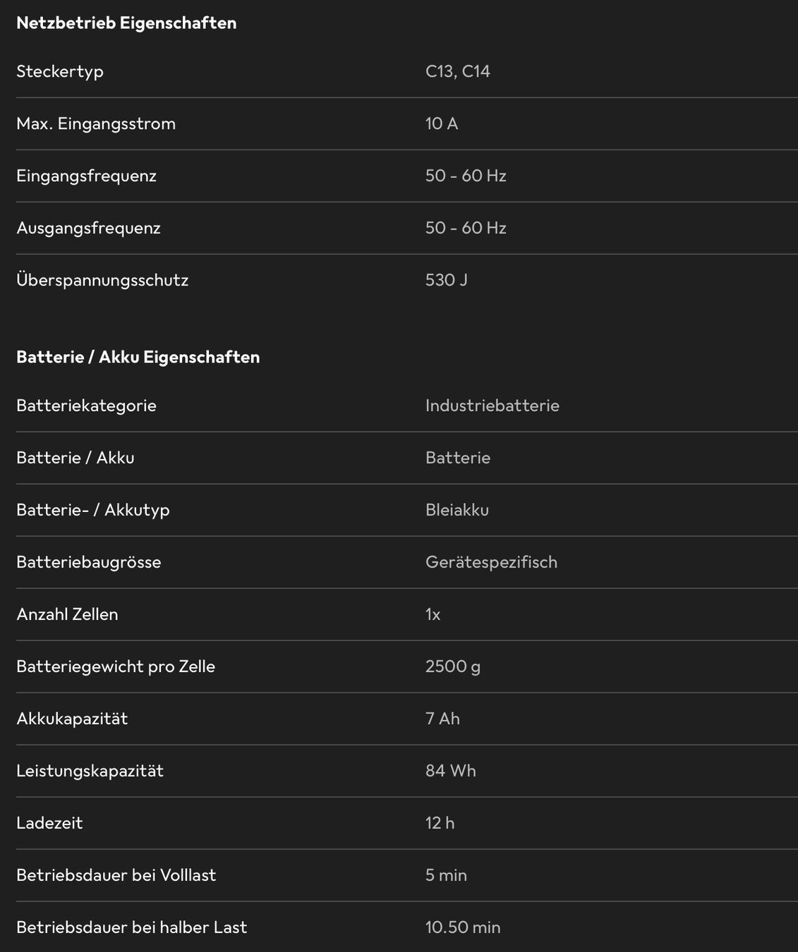 Apc Akkus & Batterien: APC Back-UPS Pro 650 VA – Gebraucht aus Münsingen von saschahaenni 8