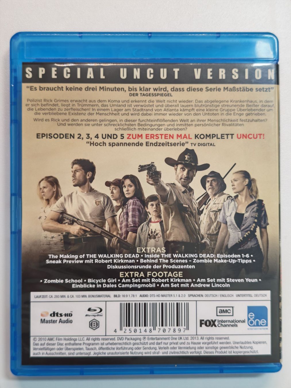 Tutti i DVDs: The Walking Dead Staffel 1 - SPECIAL UNCUT – Usato da Liestal venduto da Kratzilla 3