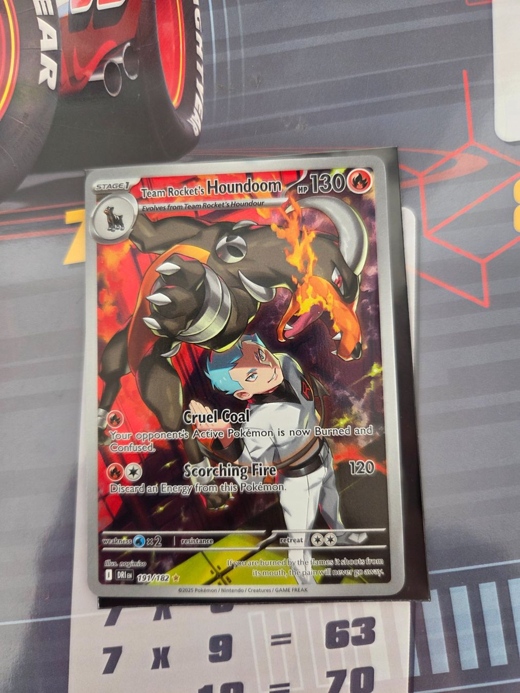 Pokémon Carte collezionabili: Team Rocket’s Houndoom - 191/182 - EN – Nuovo (secondo la descrizione) da Luzern venduto da heini81