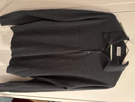 John Smedley langärmeliges Merino-Shirt mit Kragen