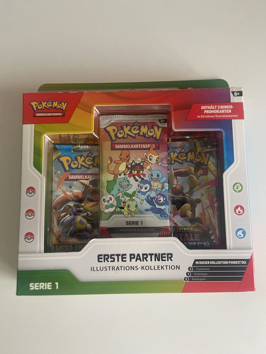 Pokémon Carte collezionabili: pokemon erste partner serie 1 – Nuovo e nell'imballaggio originale da Stäfa venduto da JamesO03