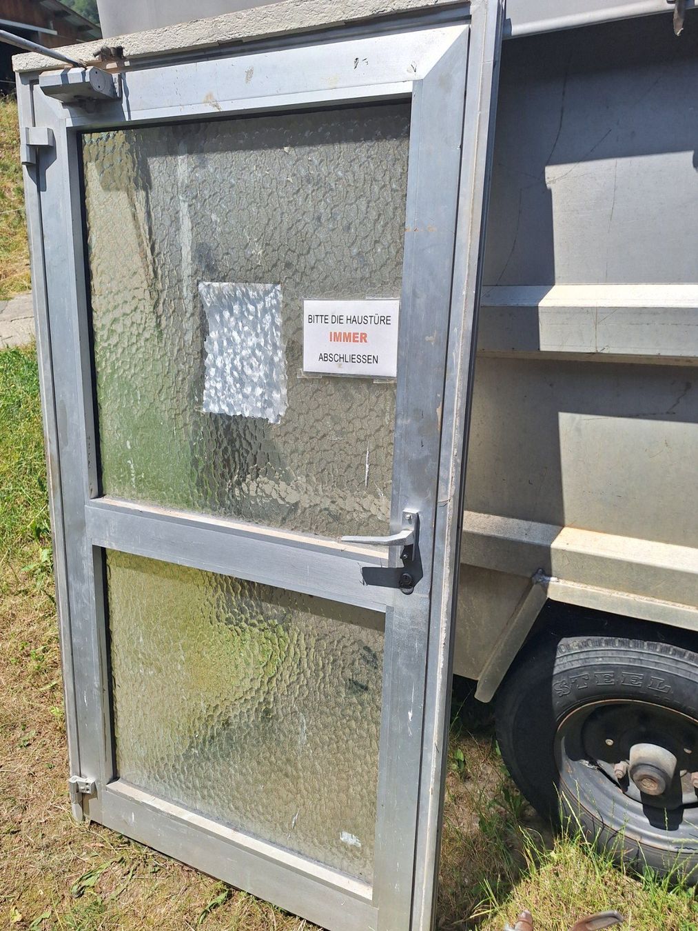 Porte: Aluminium Haustüre Glastüre – Usato da Eptingen venduto da Bobbl1