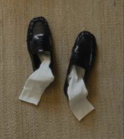 Alohas Aven Black Leather Loafers