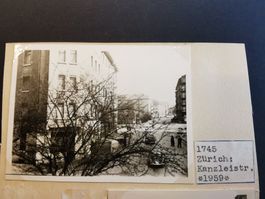 Original Foto ZÜRICH Kanzleistrasse, 1959, Rarität!  1959