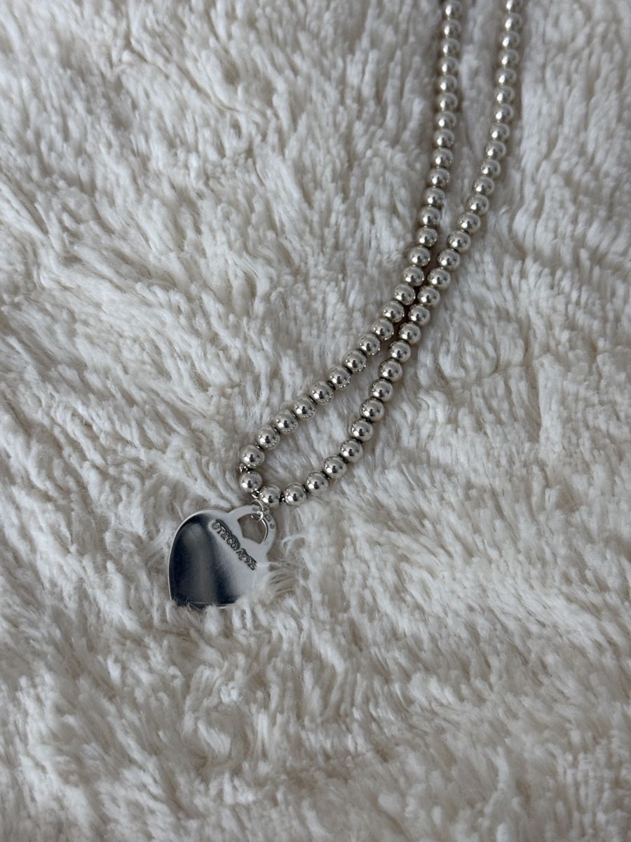 Tiffany & Co. Ketten: Tiffany & Co. Herzhalskette – Neu (gemäss Beschreibung) aus Glattfelden von lsc_27dj 3
