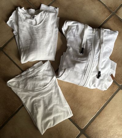 Kleiderpaket weiss Damen Gr. S/M