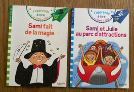 J’apprends à lire avec Sami et Julie: 2 livres niveau 3P