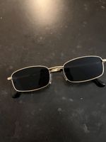 Sonnenbrille Gold Retro Style Top Zustand Sommer