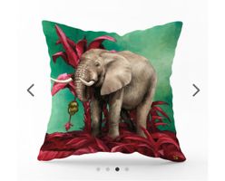 Great Spirit Elephant 50x50cms cushion COVER