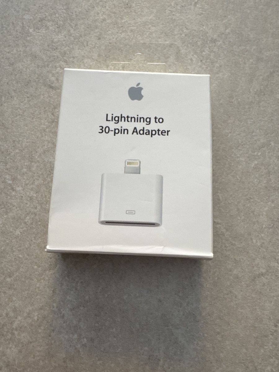 Apple Unità & Adattatore: Apple Adapter pin30 – Nuovo e nell'imballaggio originale da Buttikon SZ venduto da alf_g6sd 1