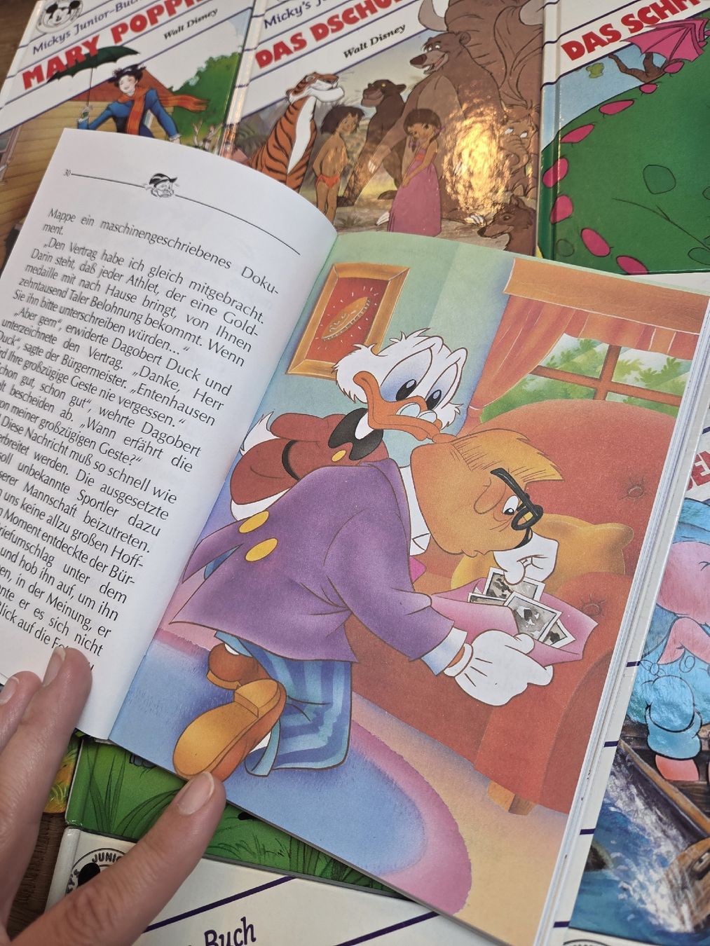 Libri: Micky's Junior Buch - 18. verschiedene Bücher – Nuovo (secondo la descrizione) da Waltenschwil venduto da Hotzolino 5