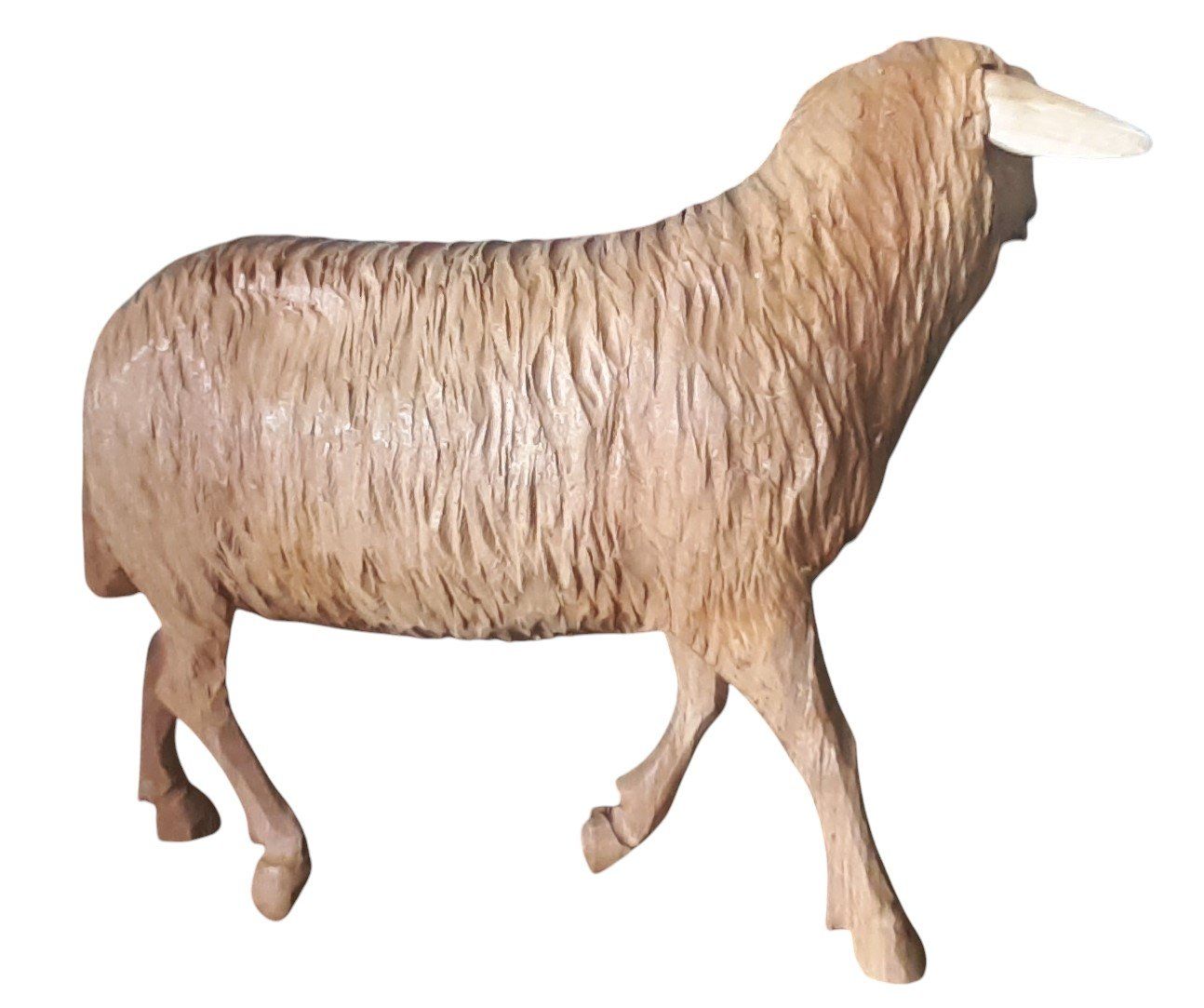 Statuette: Antike Holzfigur Schaf Nr.2 – Usato da Mörschwil venduto da antiksalon21 1