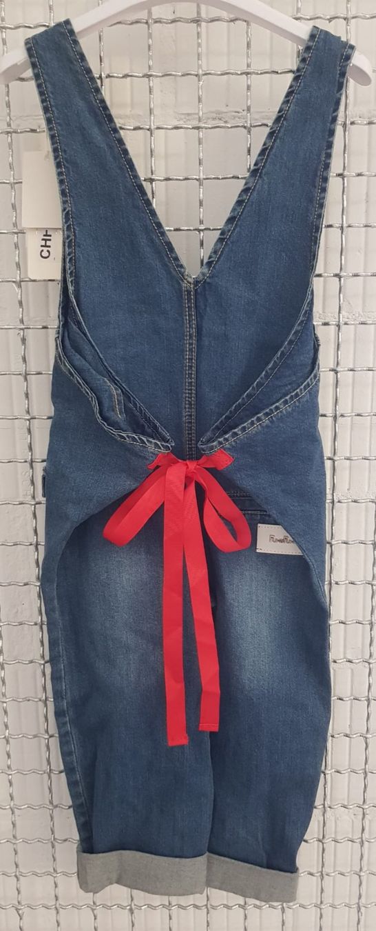 Pantaloni: Neue Latzhose Gr. 7 / 122 von Fun & Fun – Nuovo e nell'imballaggio originale da Basel venduto da Sinibini86 1