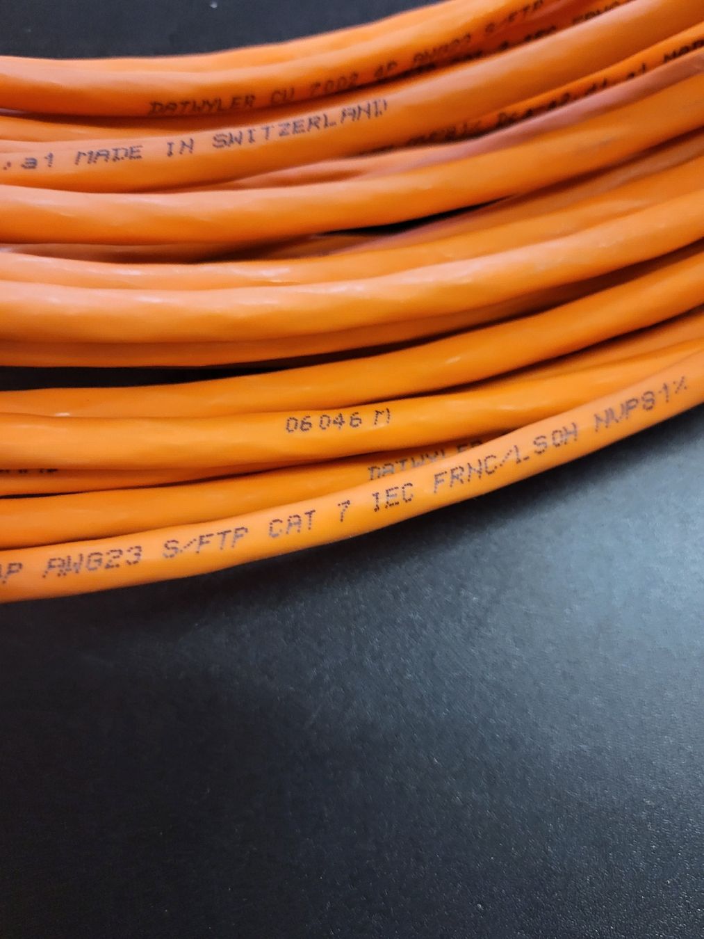 Dätwyler Kabel: 22m Netzwerkabel Dätwyler 7002 – Neu (gemäss Beschreibung) aus Alpnach Dorf von str_jdw2 2