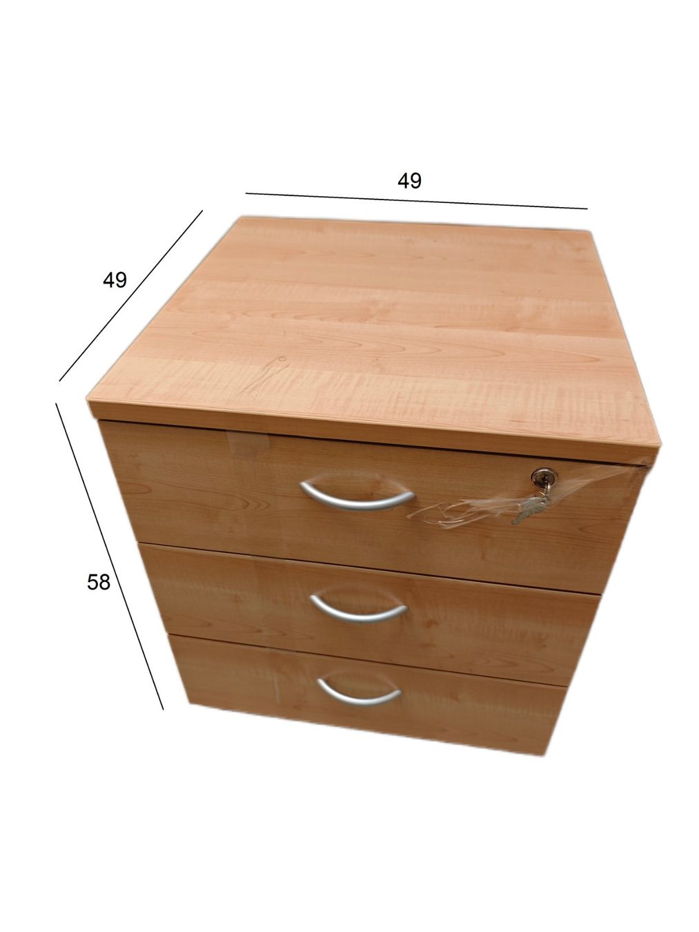 Set di tavolo e panche: Büro-Set: Schreibtisch L/180cm, Rollcontainer u. Sideboard – Usato da Oberengstringen venduto da Eme1 2