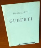 *GALERIE MOOS RARISSIME LIVRET EO 1947 DÉDICACÉ PAR GUBERTI*