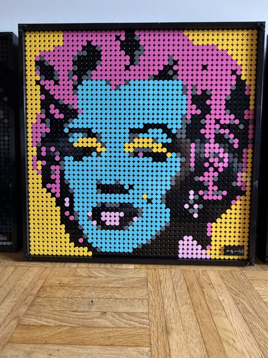 Foto & Immagini: Lego von Marilyn Monroe di Andy Warhol – Usato da Rheinfelden venduto da mag_p2dx