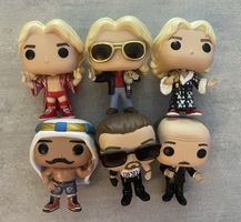WWE - 6x Funko POP! Figures (WWF / WCW / 80s 90s Wrestling)