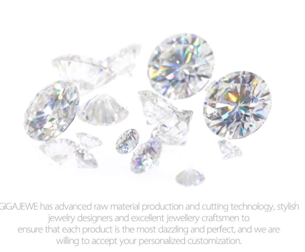 Pietre preziose: Moissanit 5 ct (11 mm), D Colour – Nuovo e nell'imballaggio originale da Arbon venduto da Helmuth 3