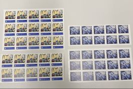 Briefmarken 25x1fr und 25x1.20fr