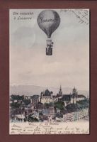 En ballon en-dessus de LAUSANNE - 1905