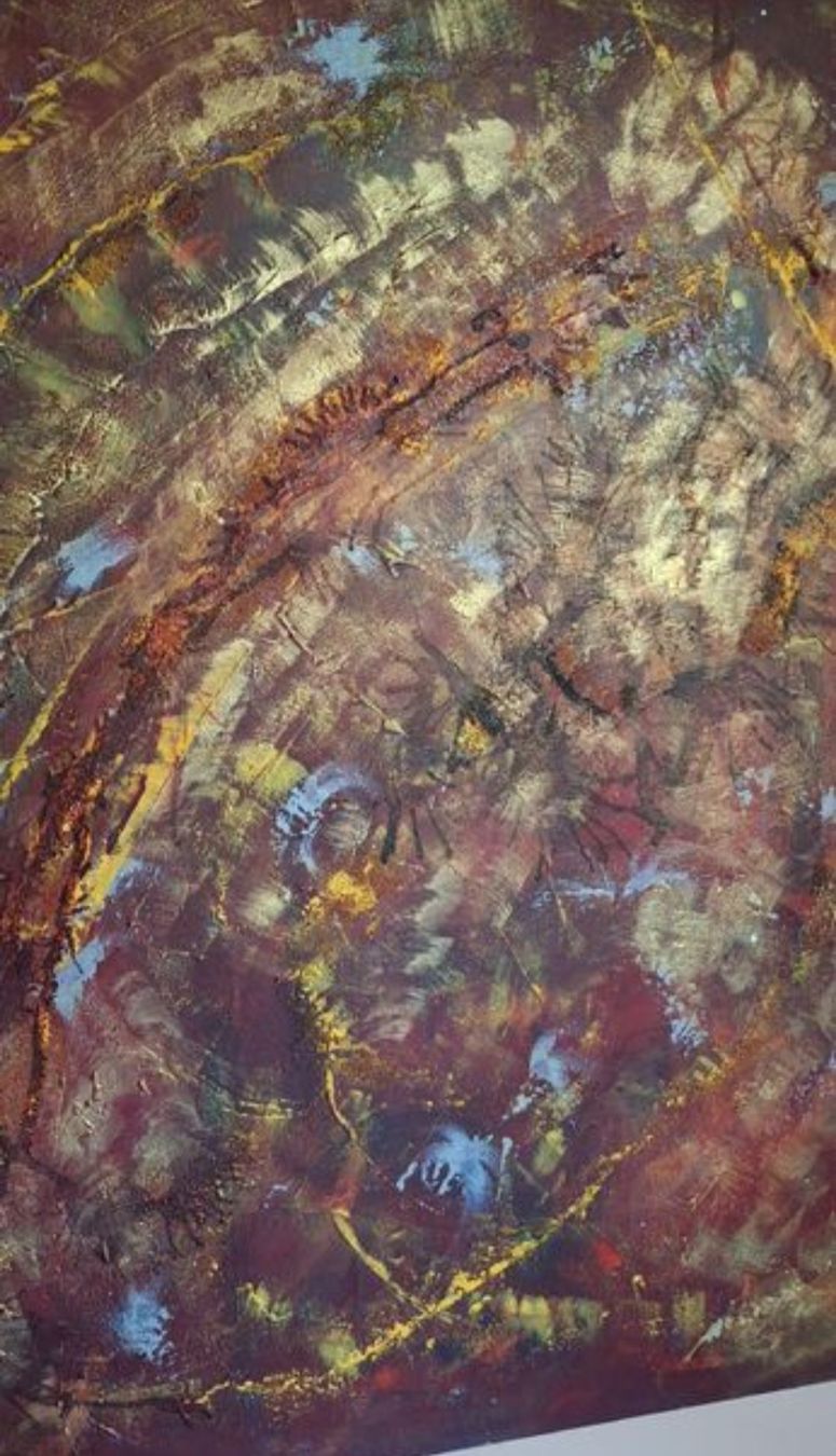 Gemälde: Gemälde " Aura der Erde" handmade 80×100×4 – Neu (gemäss Beschreibung) aus Riehen von Steinbock1970 3