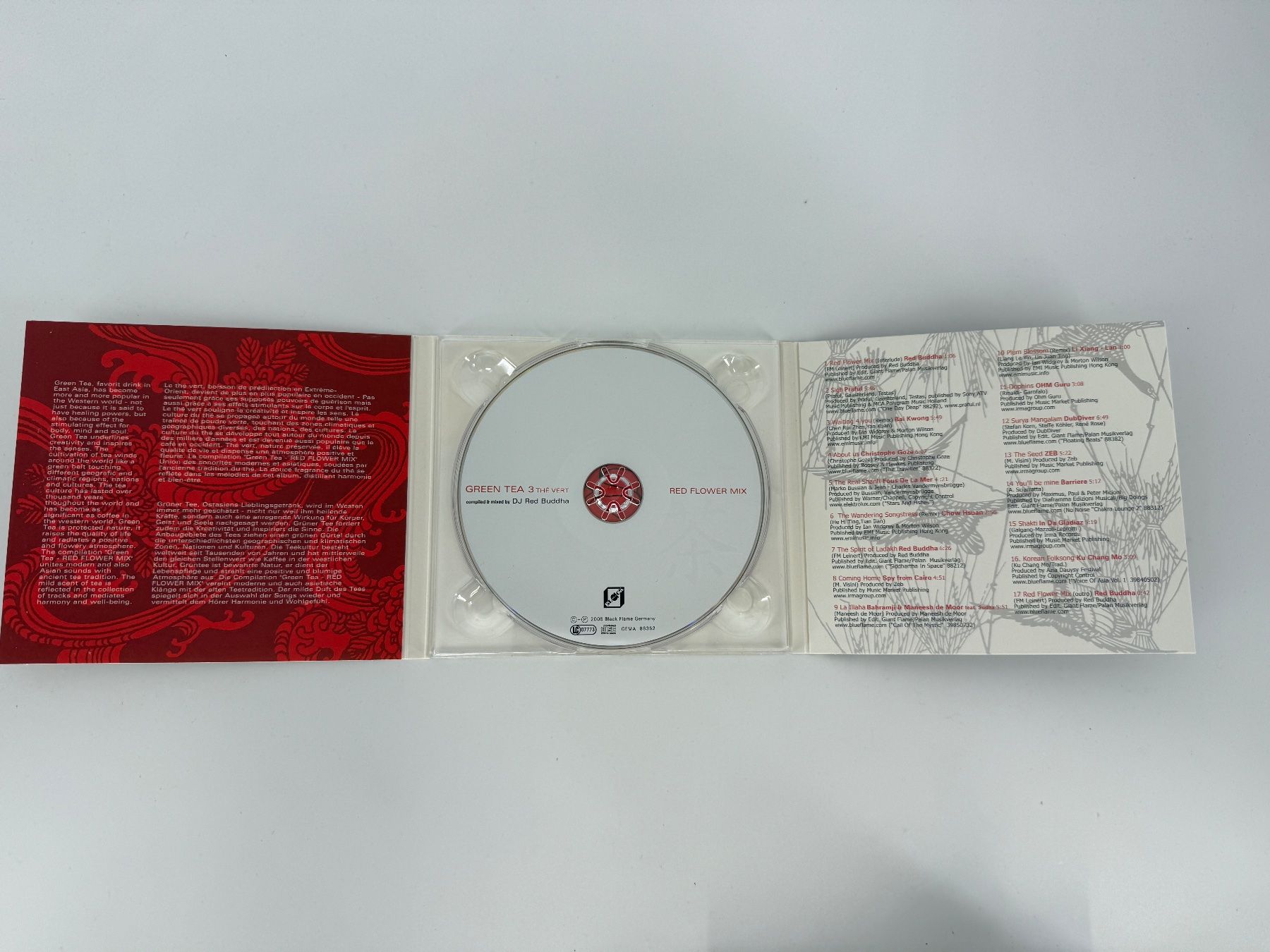 CD: CD - Green Tea 3 "The Vert" - Red Flower Mix – Usato da Auenstein venduto da moin. 2