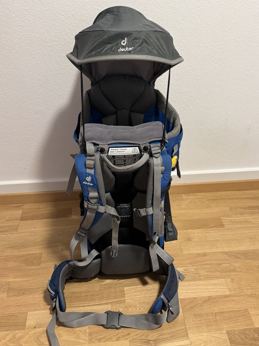 Deuter Marsupi portabebè: Deuter Kid Comfort 2 Carrier Backpack Excellent Condition – Usato da Liebefeld venduto da bidolido
