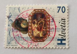 CH Briefmarken mit Stempelt  