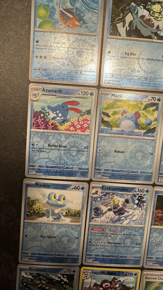 Pokémon Sammelbilder & Trading cards: Pokemon Karten Set Wasser - Alle Holo – Neu (gemäss Beschreibung) aus Dietlikon von abd_7qwy 4