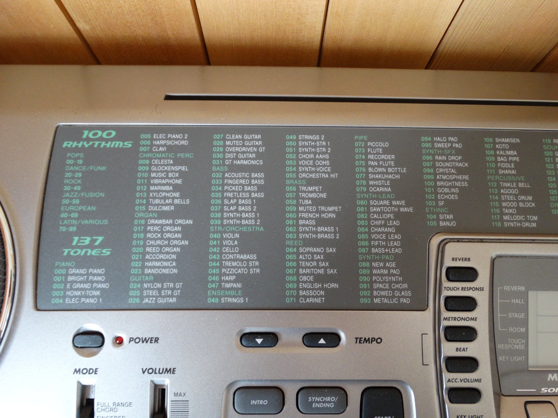 Casio Strumenti musicali: Casio Keyboard – Usato da Lengnau AG venduto da Oskarhuus 4